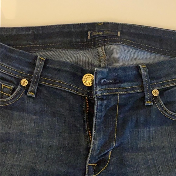 Fidelity jeans- dark denim- straight leg- EUC- 28 - Picture 3 of 6